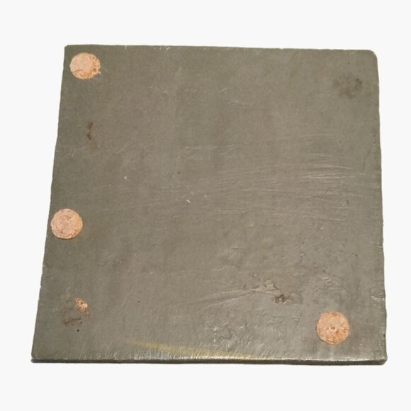 Autumn Leaf Design Coasters Trivet Maple Oak Elm 4x4 inch Set Of 3 - Picture 9 of 13